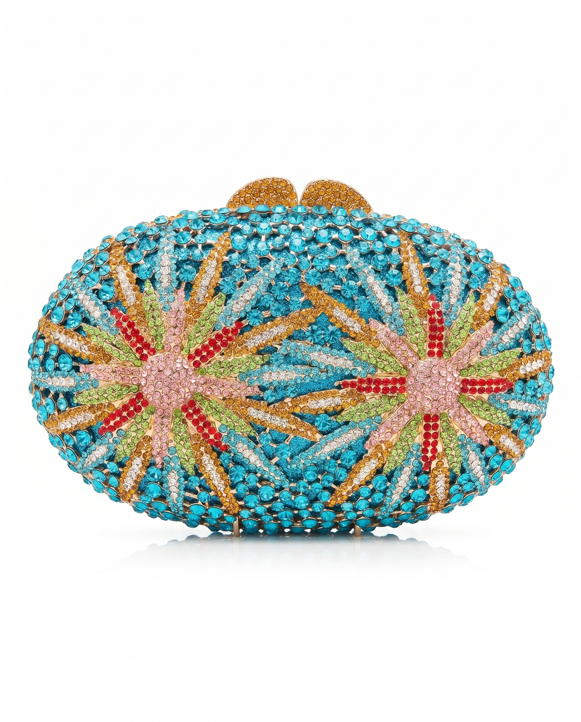 Ocean Crystal Bloom Crystal Bag