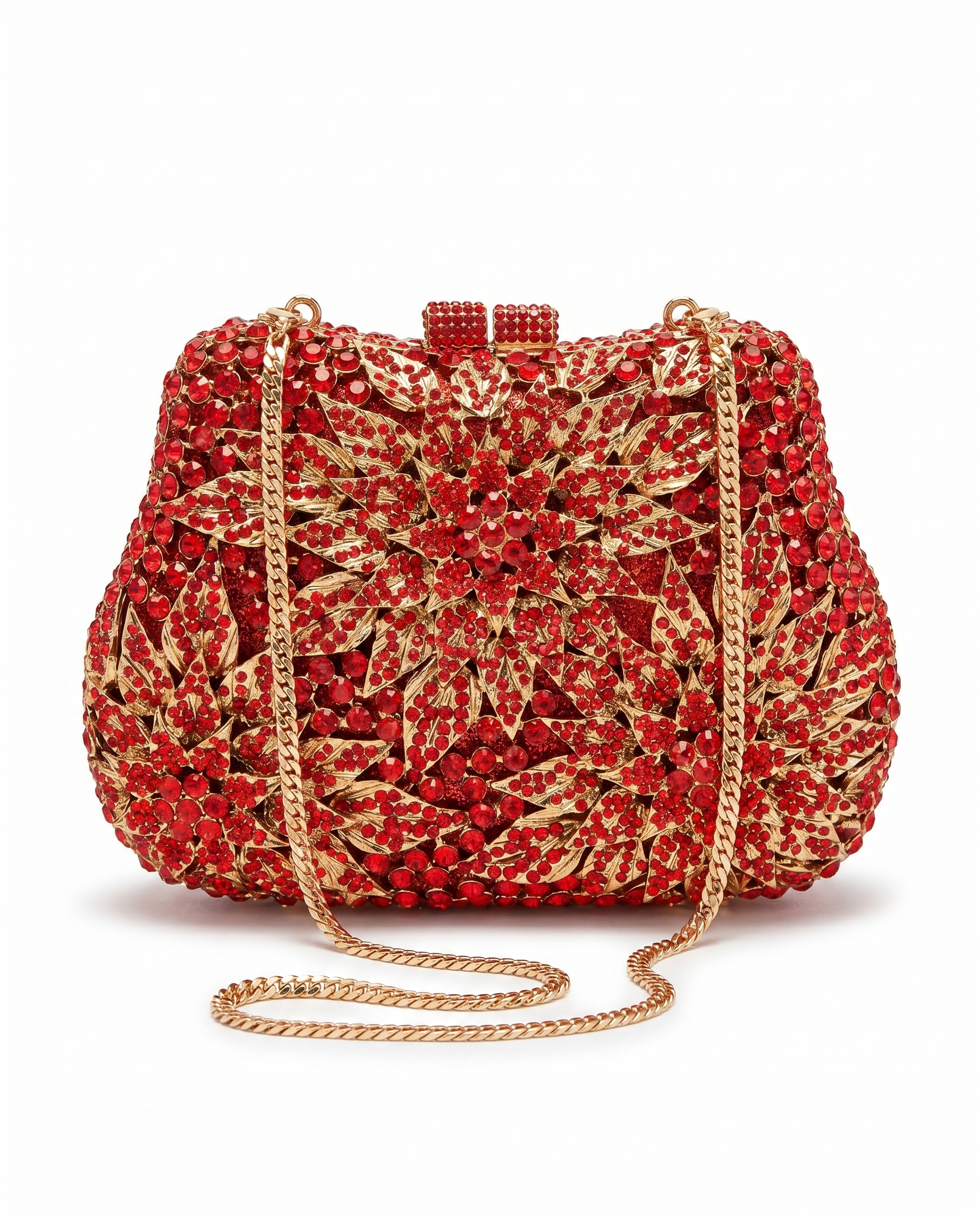 Ruby Petal Red Bag