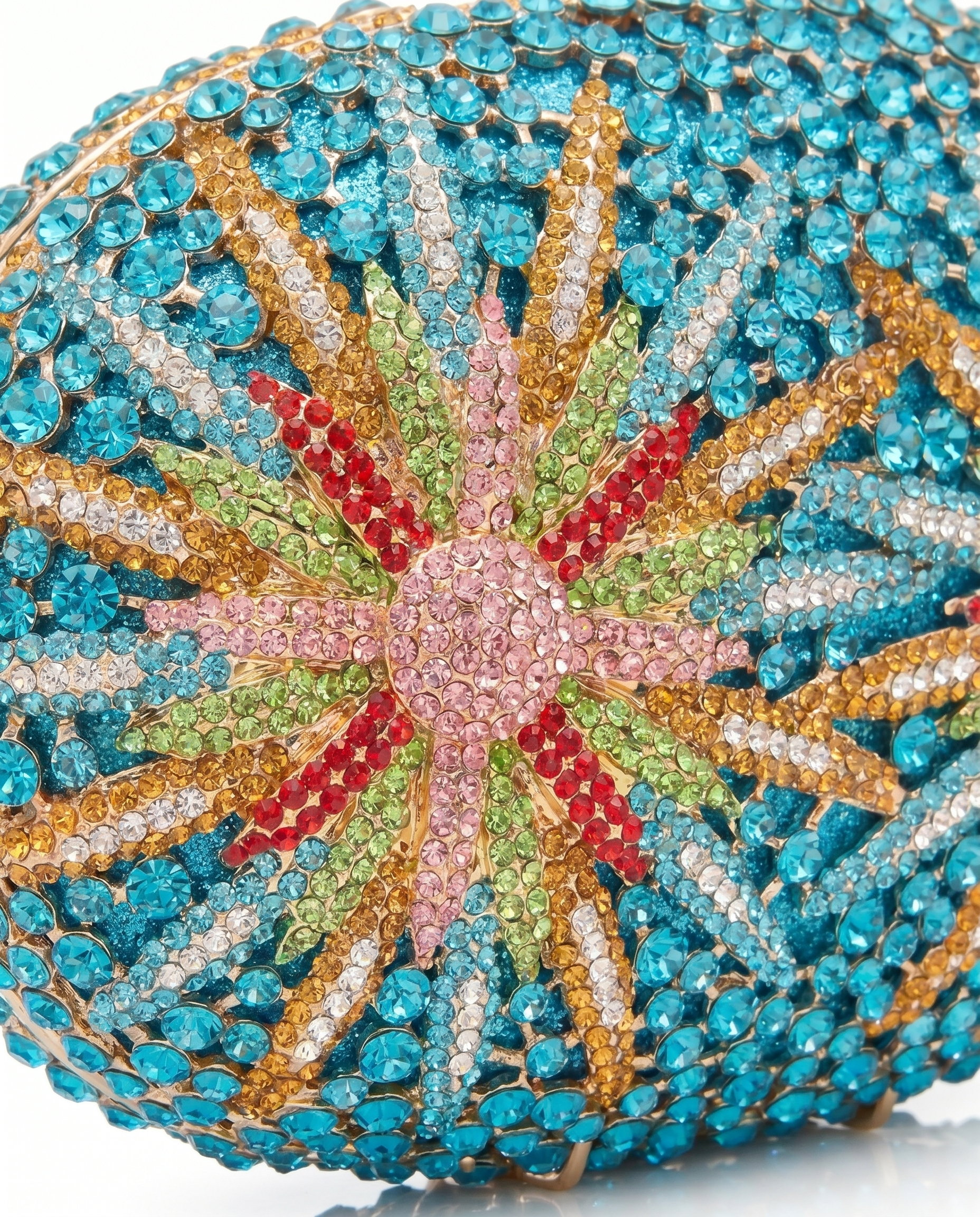 Ocean Crystal Bloom Crystal Bag