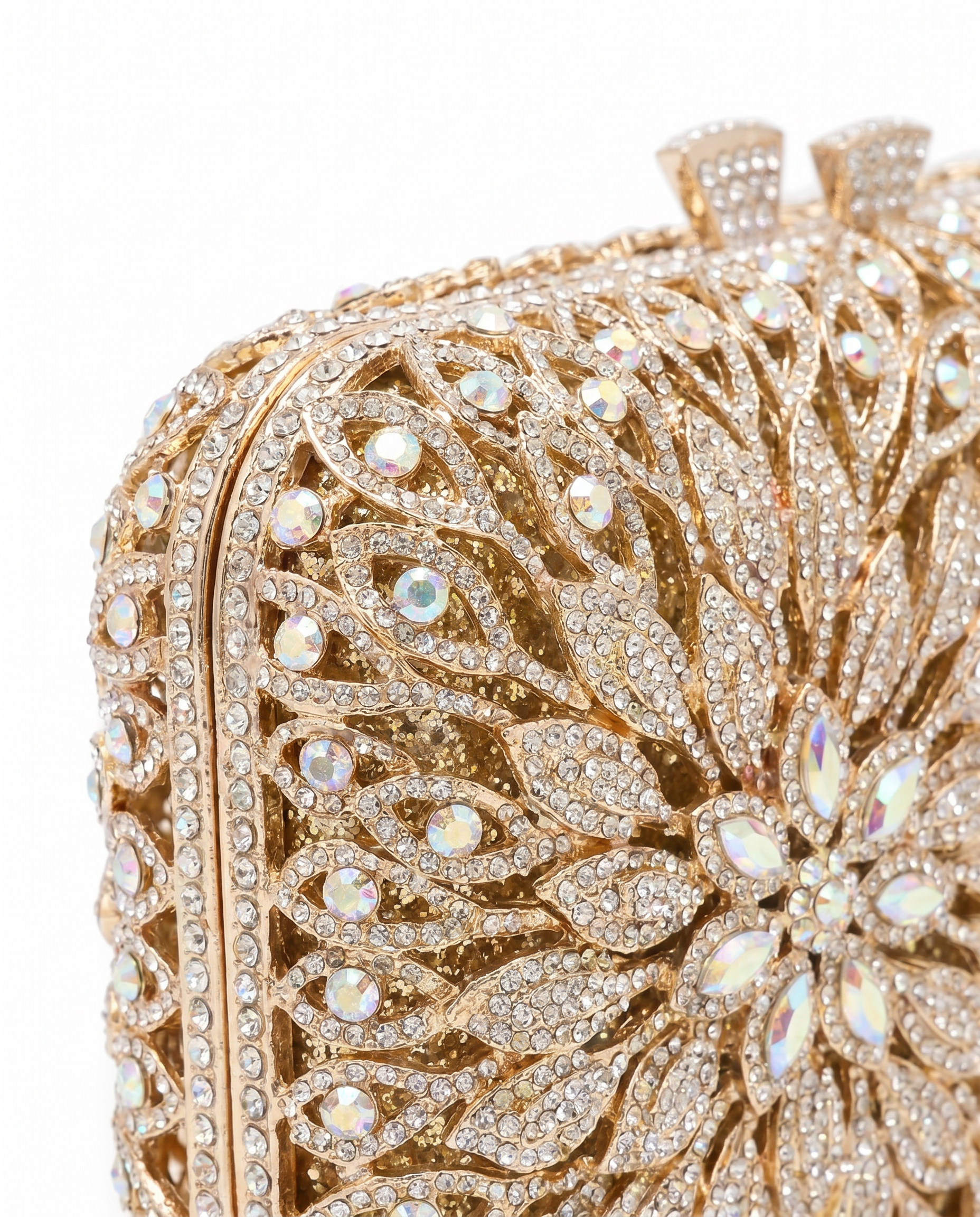 Golden Crystal Bloom Bag