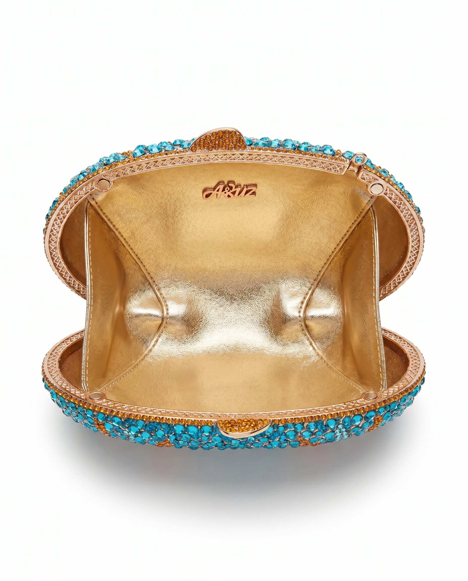 Ocean Crystal Bloom Crystal Bag