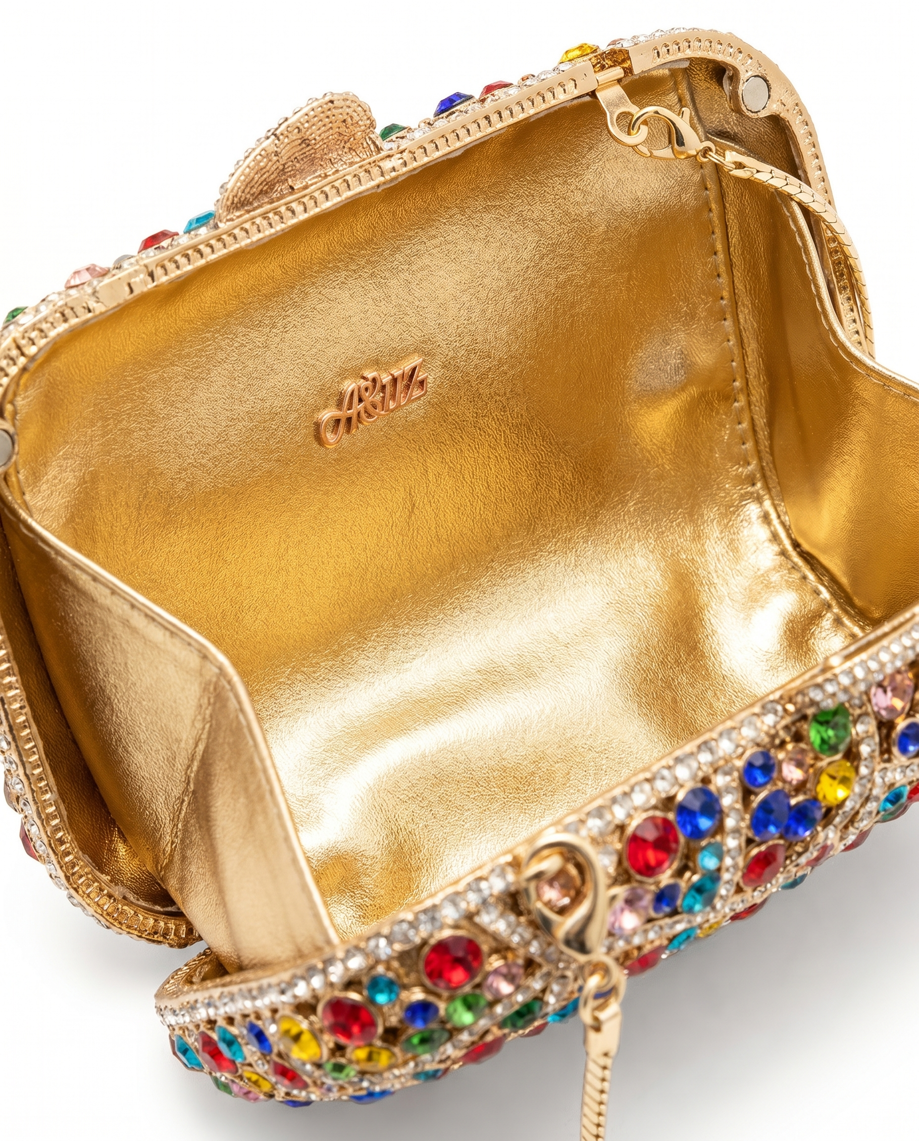 Royal Rainbow Crystal Bag