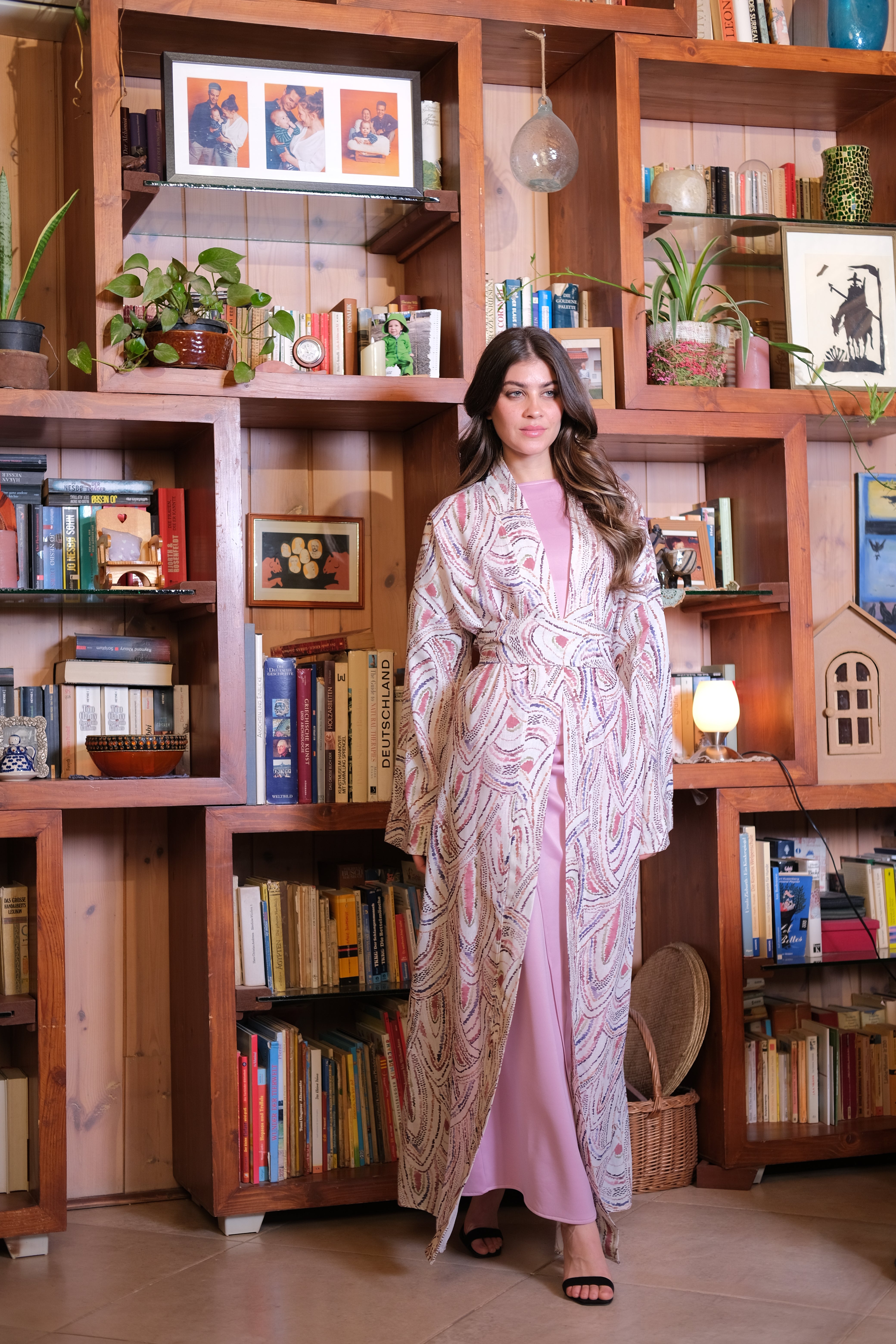 Linen Colorful Kimono