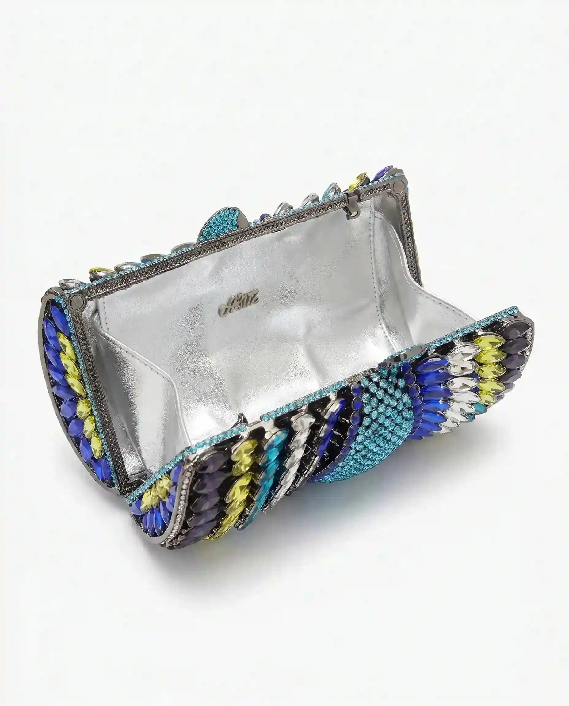 Blue Mosaic Crystal Bag - A&Suz