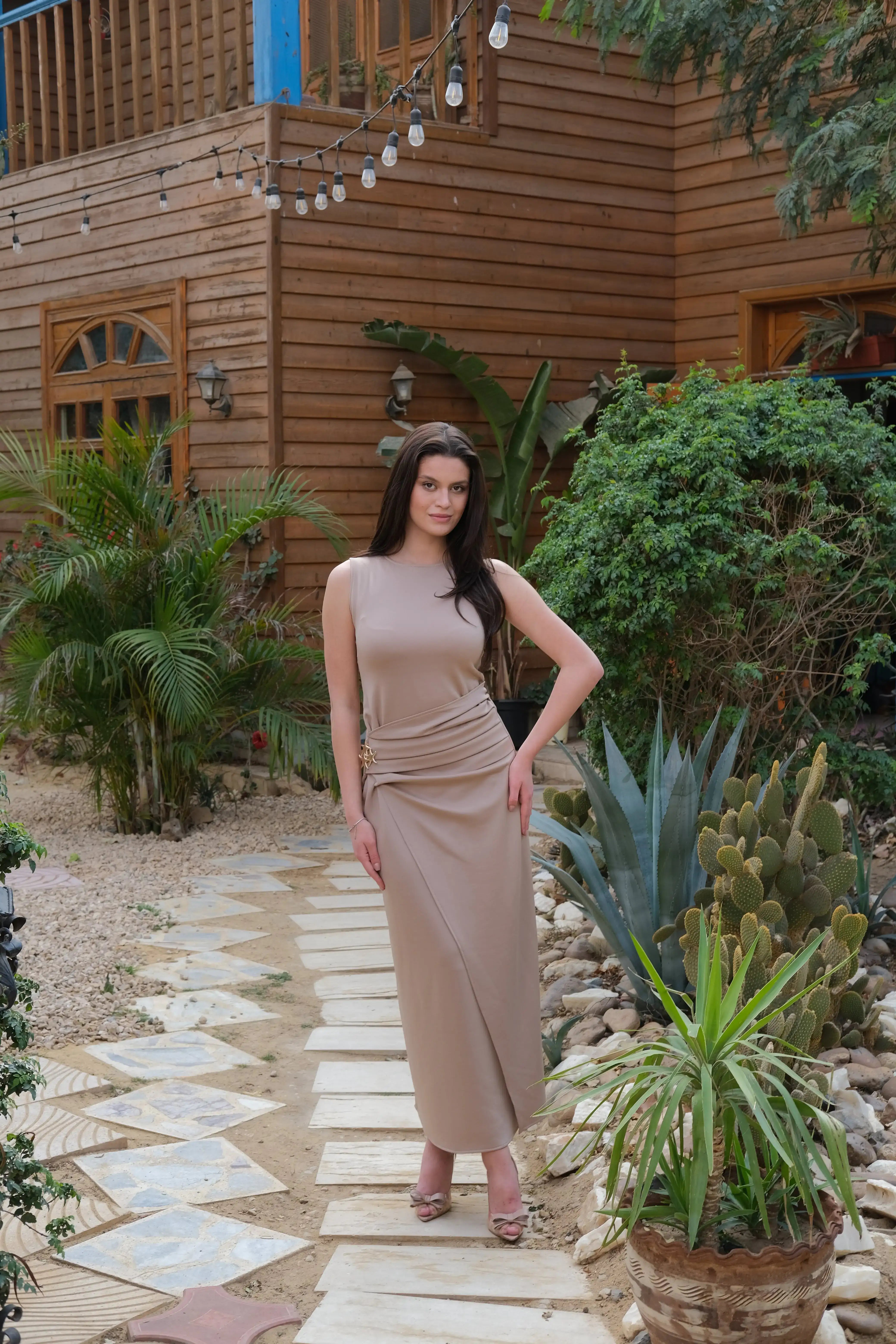 Dress in Beige - A&Suz
