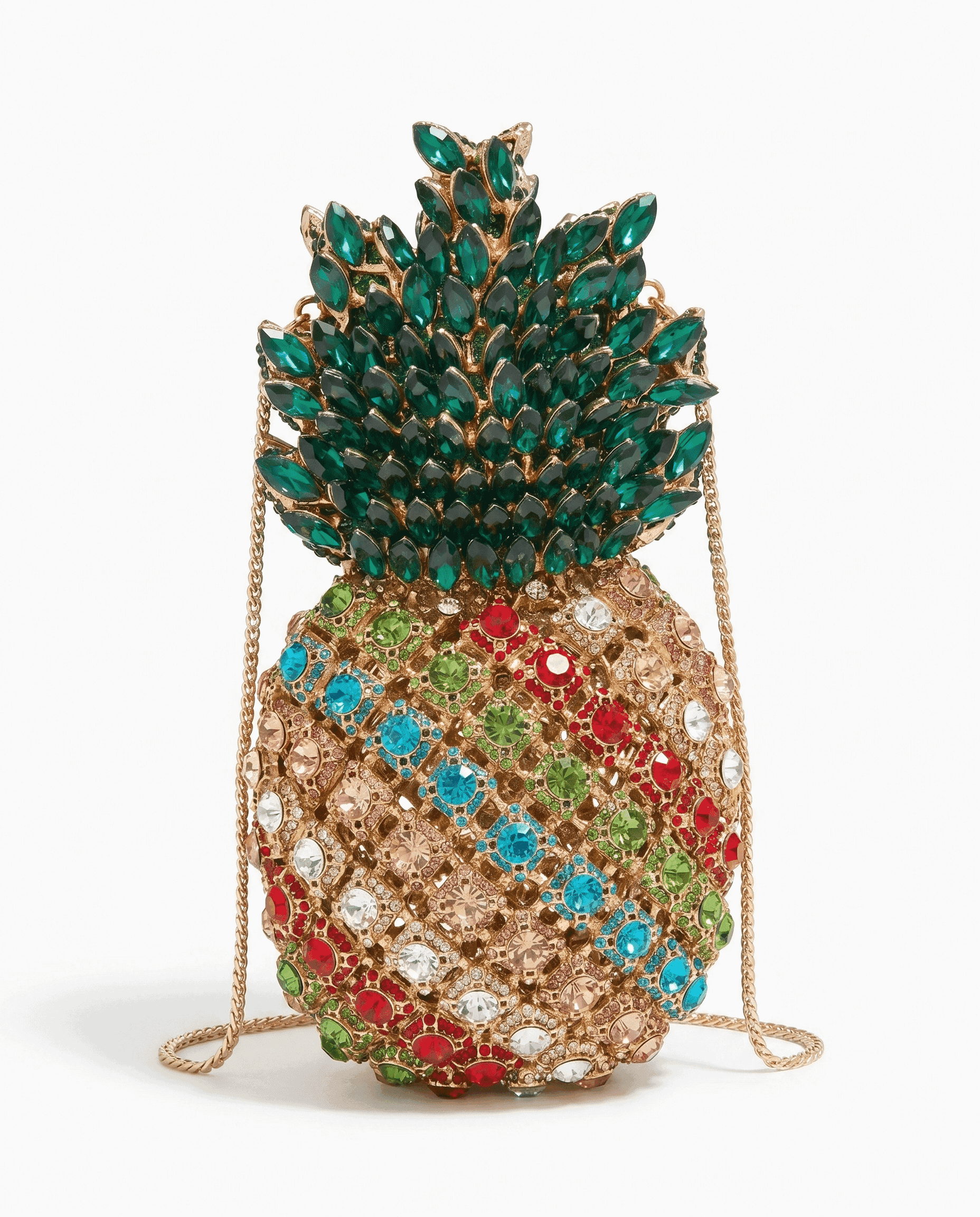 Emerald Tropica Pineapple Bag - A&Suz
