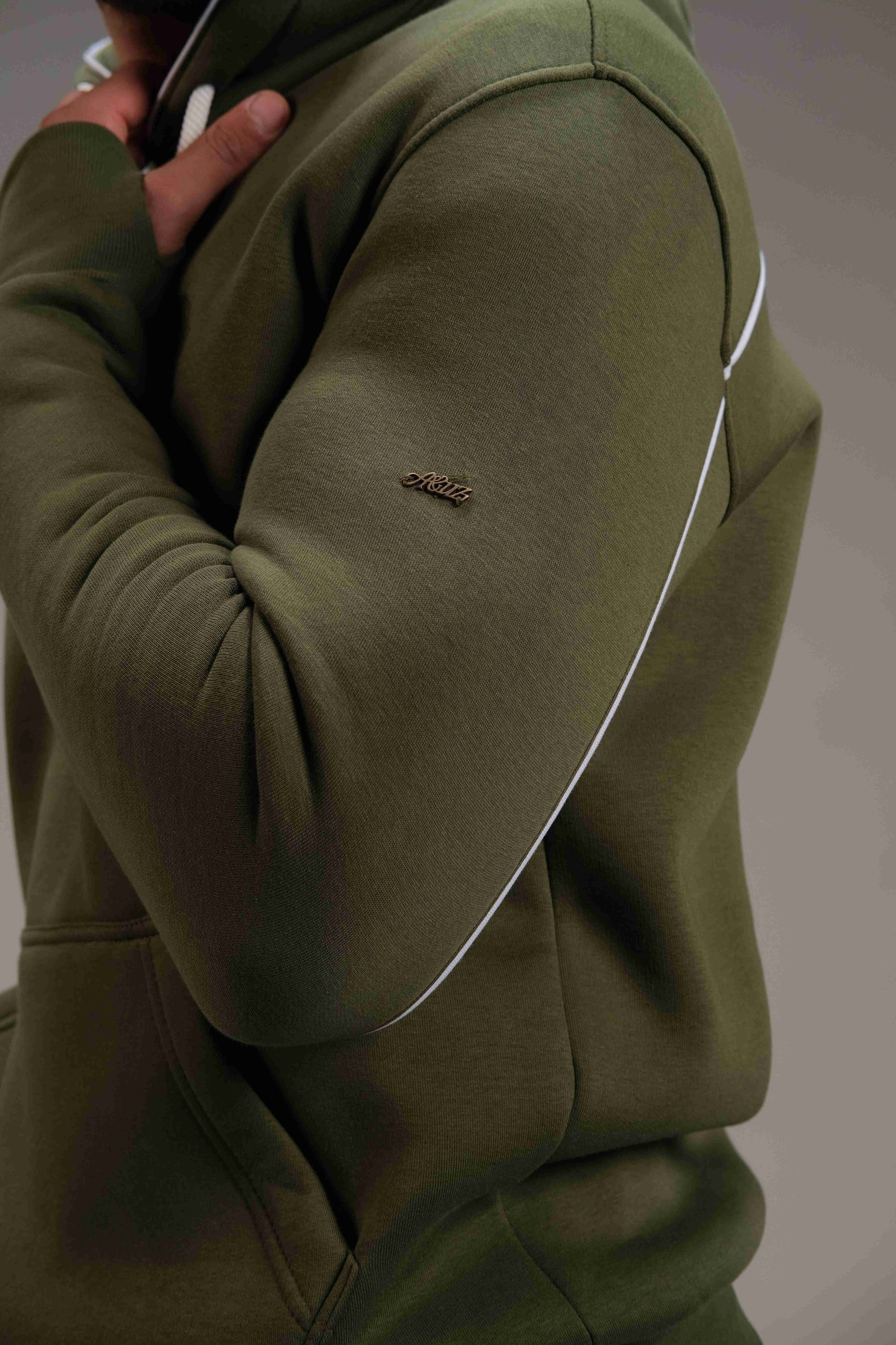 Luxurious and unique Melton Hoodie for Men - A&Suz