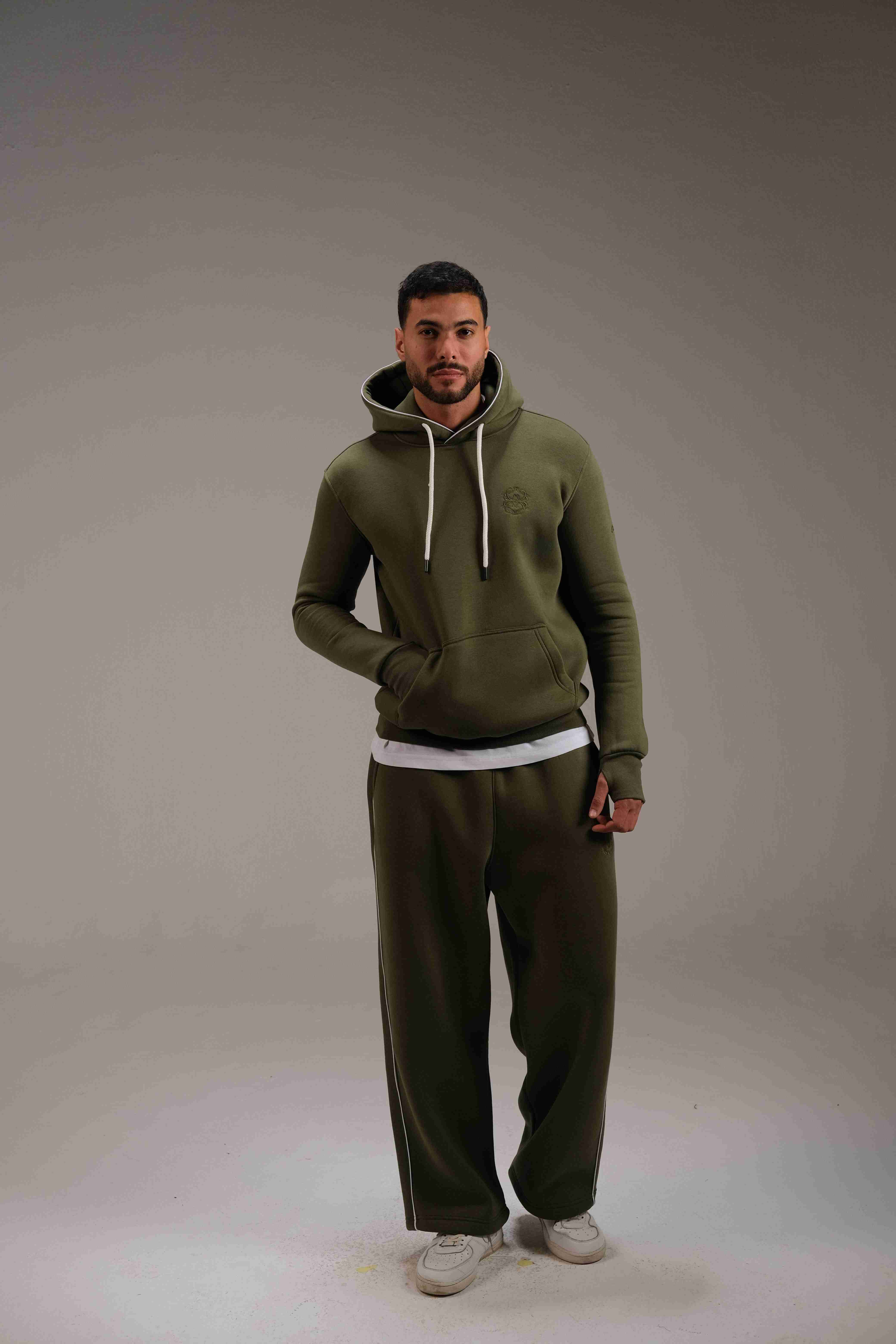 Luxurious and unique Melton Hoodie for Men - A&Suz