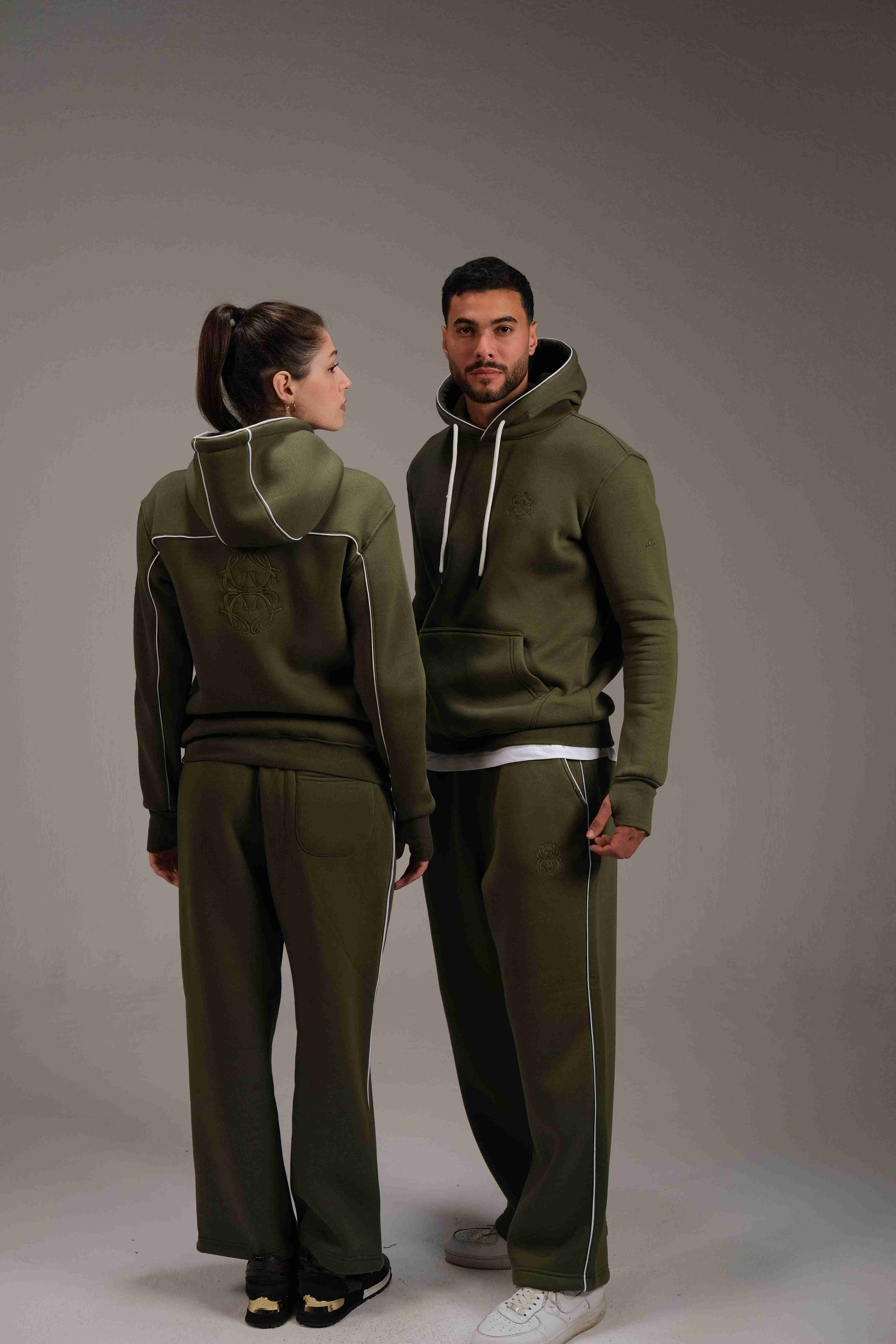 Luxurious and unique Melton Hoodie for Men - A&Suz