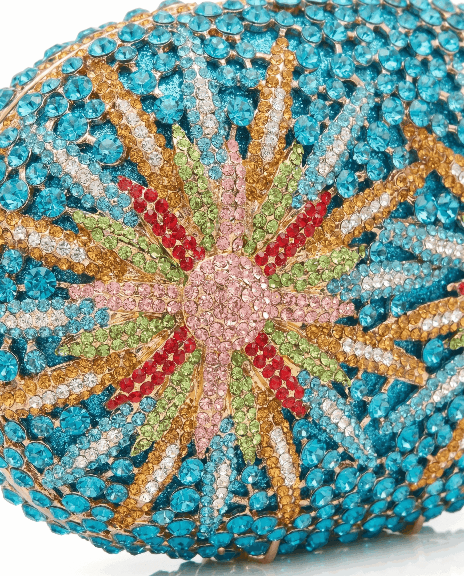 Ocean Crystal Bloom Crystal Bag - A&Suz